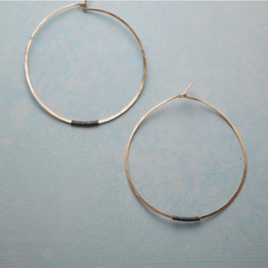 Sundance Gold Hoop Earrings